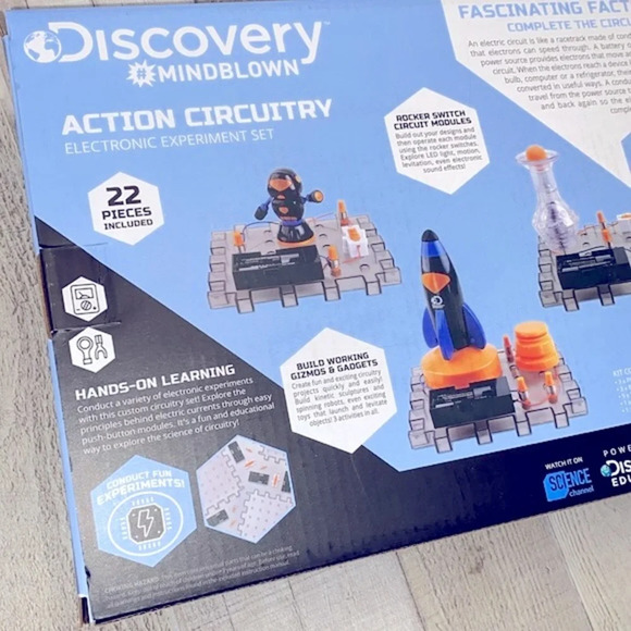 Discovery action circuitry kids electronic experiment set - Picture 3 of 4